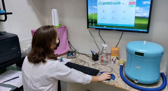 Espirometria computadorizada - Dr. Cyro Teixeira da Silva Junior